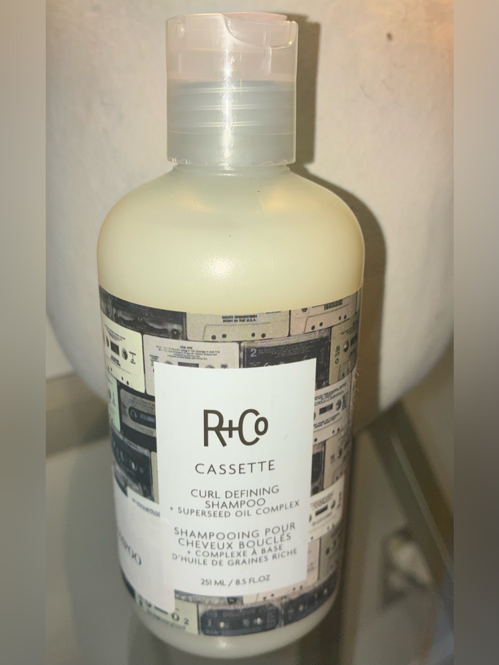 R+Co CASSETTE Curl Defining Shampoo 8.5 oz Superseed Oil Complex NEW